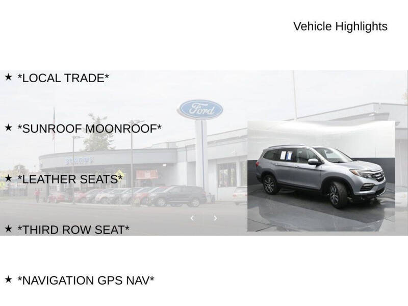 2017 Honda Pilot Elite