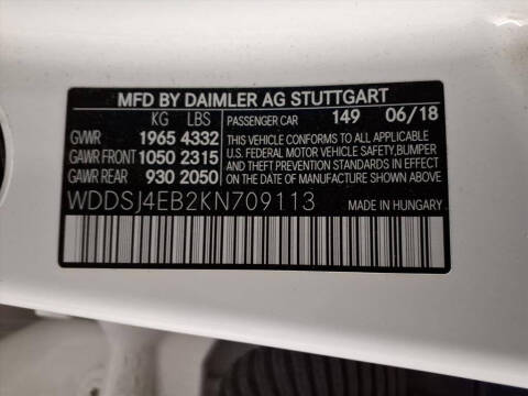 2019 Mercedes-Benz CLA CLA 250