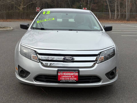 2012 Ford Fusion S