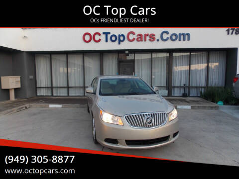 2011 Buick LaCrosse for sale at OC Top Cars in Irvine CA