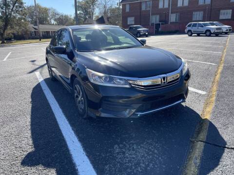 2017 Honda Accord for sale at DEALS ON WHEELS in Moulton AL