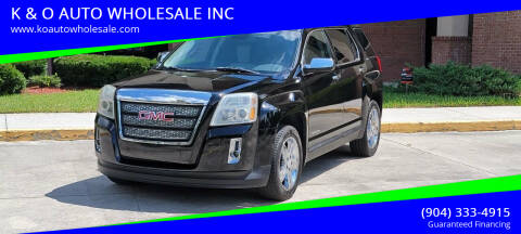 2012 GMC Terrain for sale at K & O AUTO WHOLESALE INC in Jacksonville FL