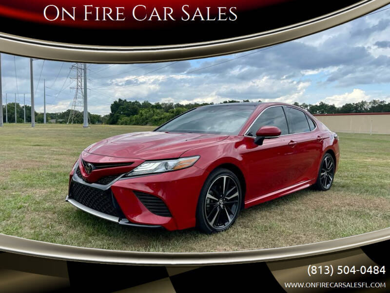 2019 Toyota Camry for sale at On Fire Car Sales in Tampa FL