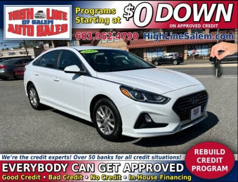 2019 Hyundai Sonata for sale at High Line Auto Sales of Salem in Salem NH