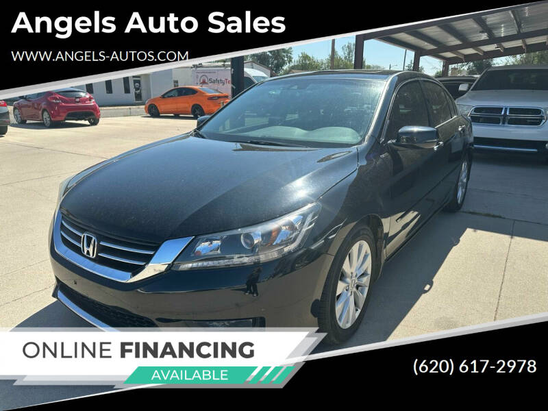 2015 Honda Accord for sale at Angels Auto Sales in Great Bend KS
