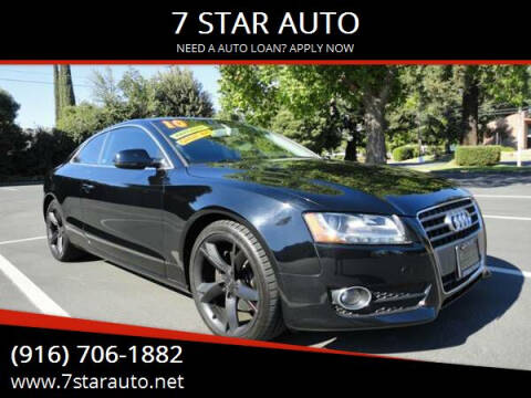 2010 Audi A5 for sale at 7 STAR AUTO in Sacramento CA