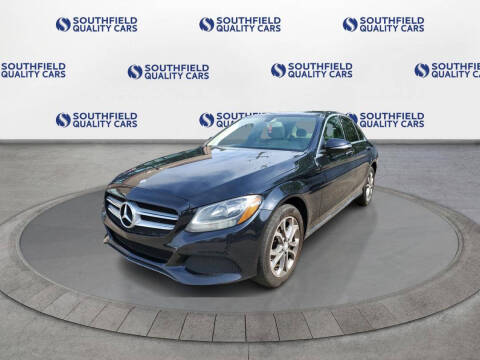 2016 Mercedes-Benz C-Class for sale at SOUTHFIELD QUALITY CARS in Detroit MI