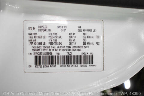 1998 Dodge Ram 1500 SS/T