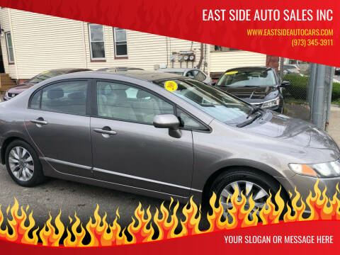 2009 Honda Civic for sale at EAST SIDE AUTO SALES INC in Paterson NJ