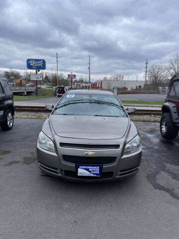 2012 Chevrolet Malibu for sale at Performance Motor Cars in Washington Court House OH