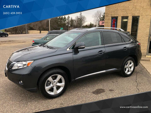 2010 Lexus RX 350 for sale at CARTIVA in Stillwater MN