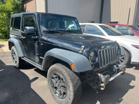 2013 Jeep Wrangler for sale at RS Motors in Falconer NY