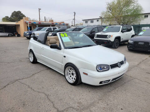 2002 Volkswagen Cabrio for sale at Texas Auto Credit LLC in El Paso TX