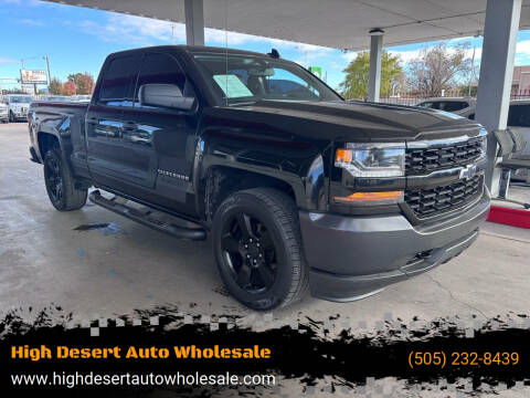 2017 Chevrolet Silverado 1500 for sale at High Desert Auto Wholesale in Albuquerque NM