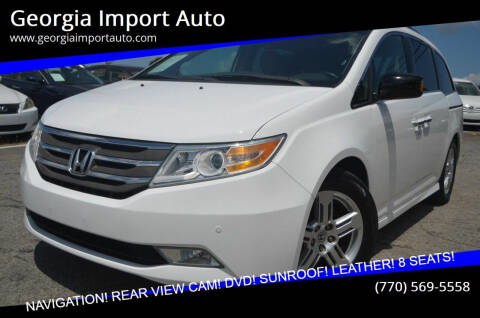 2011 Honda Odyssey for sale at Georgia Import Auto in Alpharetta GA