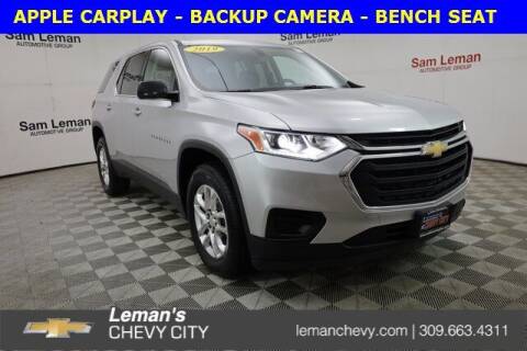 2019 Chevrolet Traverse for sale at Leman's Chevy City in Bloomington IL