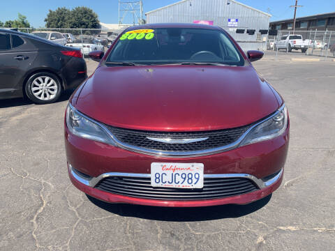 2015 Chrysler 200 for sale at Neri's Auto Sales in Sanger CA