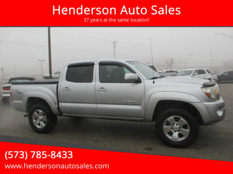 2010 Toyota Tacoma for sale at Henderson Auto Sales in Poplar Bluff MO