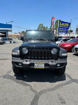 2019 Jeep Wrangler Unlimited for sale at Lucas Auto Center 2 in South Gate CA
