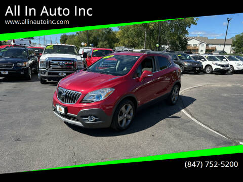 2014 Buick Encore for sale at All In Auto Inc in Palatine IL