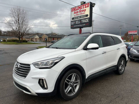 2017 Hyundai Santa Fe for sale at Unlimited Auto Group in West Chester OH