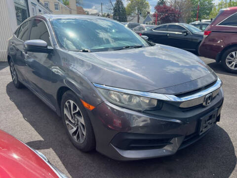 2016 Honda Civic for sale at Park Avenue Auto Lot Inc in Linden NJ