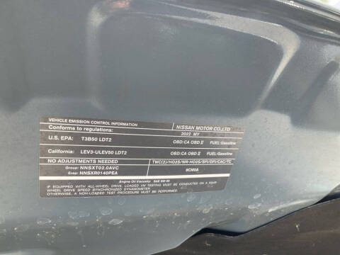 2022 Infiniti QX55 Sensory