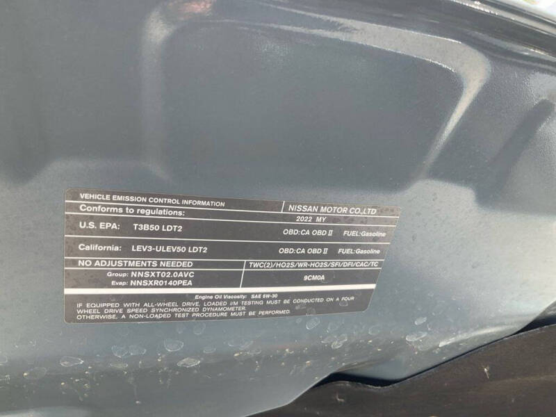 2022 Infiniti QX55 Sensory