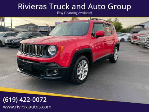 2015 Jeep Renegade for sale at Rivieras Truck and Auto Group in Chula Vista CA