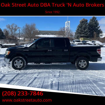 2009 Ford F-150 for sale at Oak Street Auto DBA Truck 'N Auto Brokers in Pocatello ID