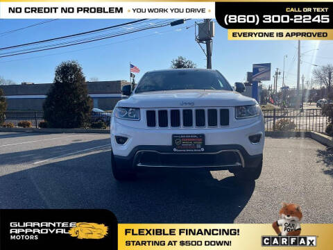 2015 Jeep Grand Cherokee for sale at Guarantee Approval Motors in Bridgeport CT