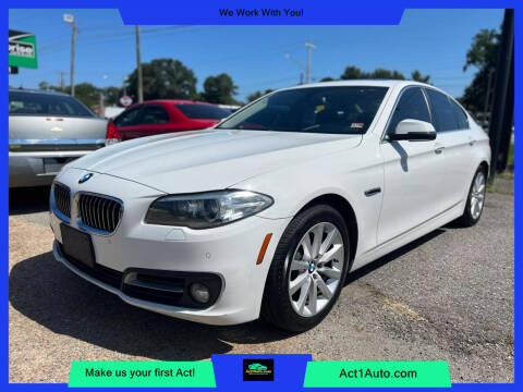 2016 BMW 5 Series for sale at Action Auto Specialist in Norfolk VA