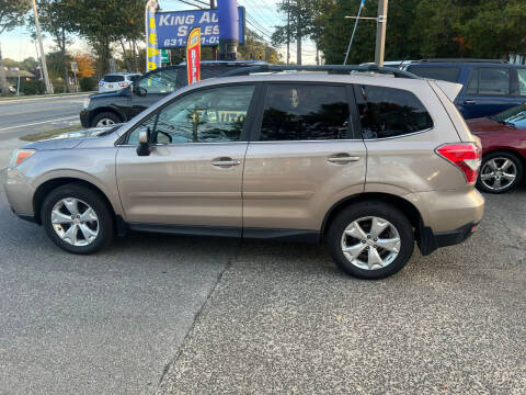 2014 Subaru Forester for sale at King Auto Sales INC in Medford NY