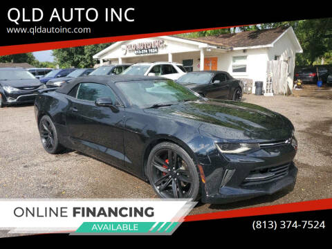 2018 Chevrolet Camaro for sale at QLD AUTO INC in Tampa FL