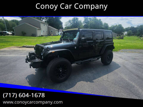 2015 Jeep Wrangler Unlimited for sale at Conoy Car Company in Bainbridge PA