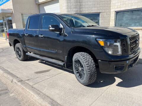 2018 Nissan Titan for sale at BEAR CREEK AUTO SALES in Spring Valley MN