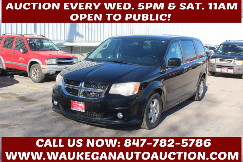 2012 Dodge Grand Caravan for sale at Waukegan Auto Auction in Waukegan IL