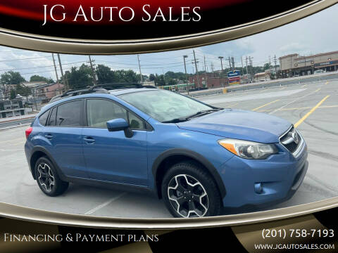 2015 Subaru XV Crosstrek for sale at JG Auto Sales in North Bergen NJ