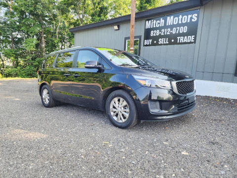 2015 Kia Sedona for sale at Mitch Motors in Granite Falls NC