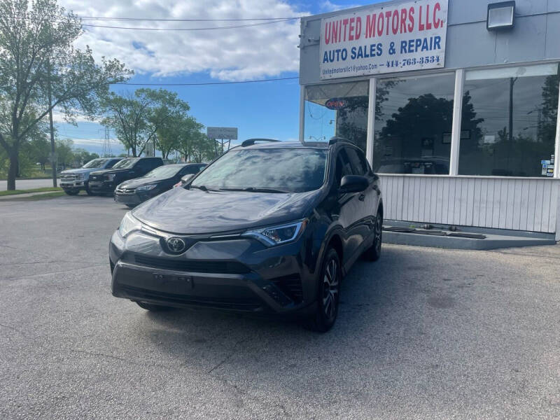 2018 Toyota RAV4 for sale at United Motors LLC in Saint Francis WI