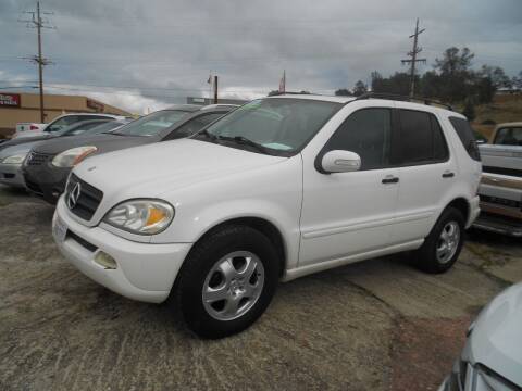 2003 Mercedes-Benz M-Class for sale at Mountain Auto in Jackson CA