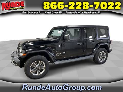 2019 Jeep Wrangler Unlimited for sale at Runde PreDriven in Hazel Green WI