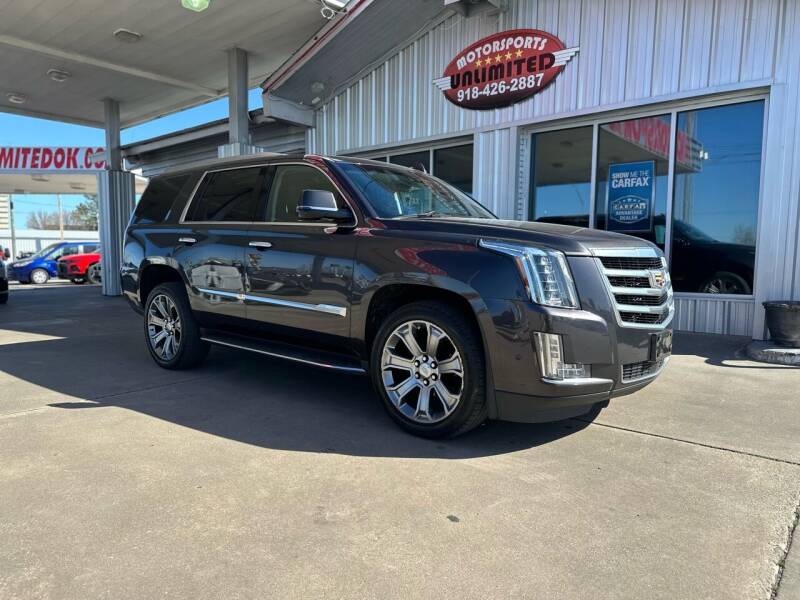 2018 Cadillac Escalade for sale at Motorsports Unlimited in McAlester OK