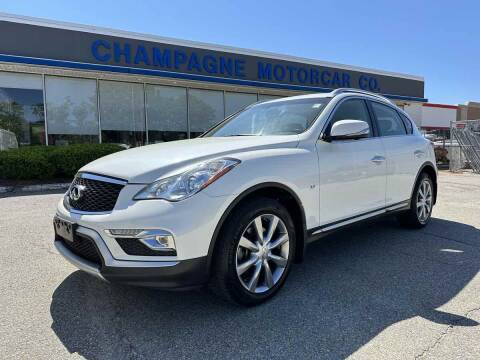 2017 Infiniti QX50 for sale at Champagne Motor Car Company in Willimantic CT