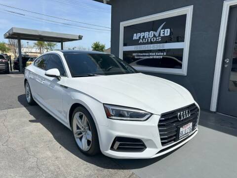 2019 Audi A5 Sportback for sale at Approved Autos in Sacramento CA