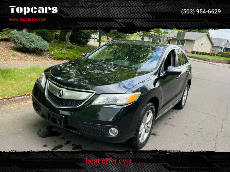 2013 Acura RDX for sale at Topcars in Wilsonville OR