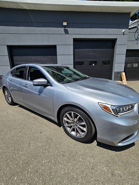 2020 Acura TLX for sale at RENOS AUTO SALES LLC in Waterbury, CT