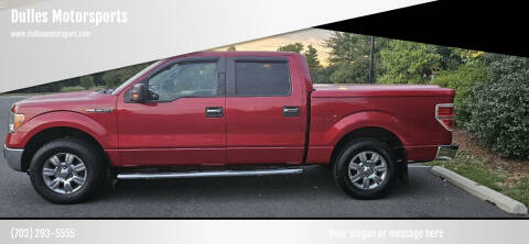 2011 Ford F-150 for sale at Dulles Motorsports in Dulles VA