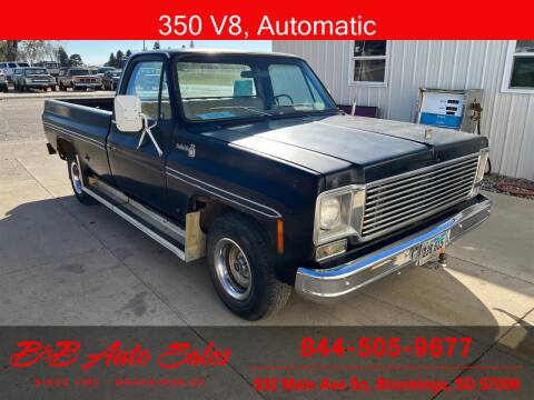 1977 Chevrolet C/K 10 Series for sale at B & B Auto Sales in Brookings SD
