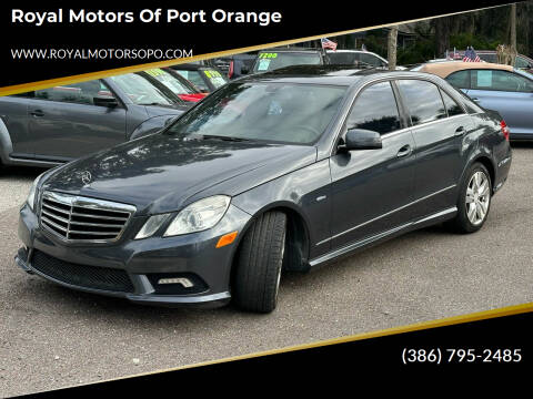 2011 Mercedes-Benz E-Class for sale at Royal Motors of Port Orange in Port Orange FL